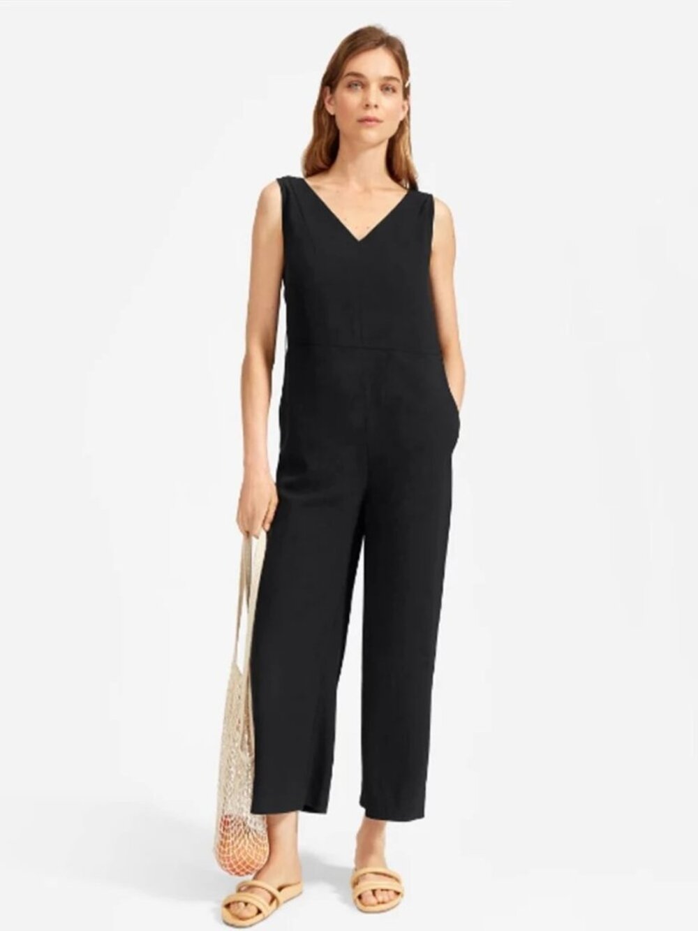 Everlane The Japanese GoWeave Essential Jumpsuit